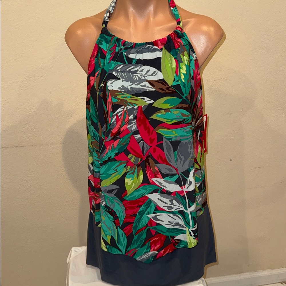 NWT MagicSuit by Miraclesuit Tankini set skirted underwire size 8 skirted bottom